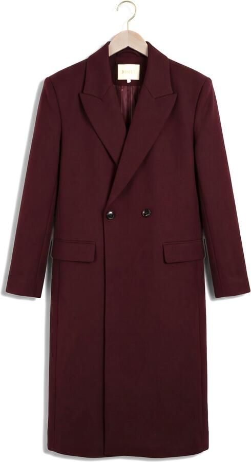 JOSH V Dames Jassen Athena Coat Bordeaux - Foto 4