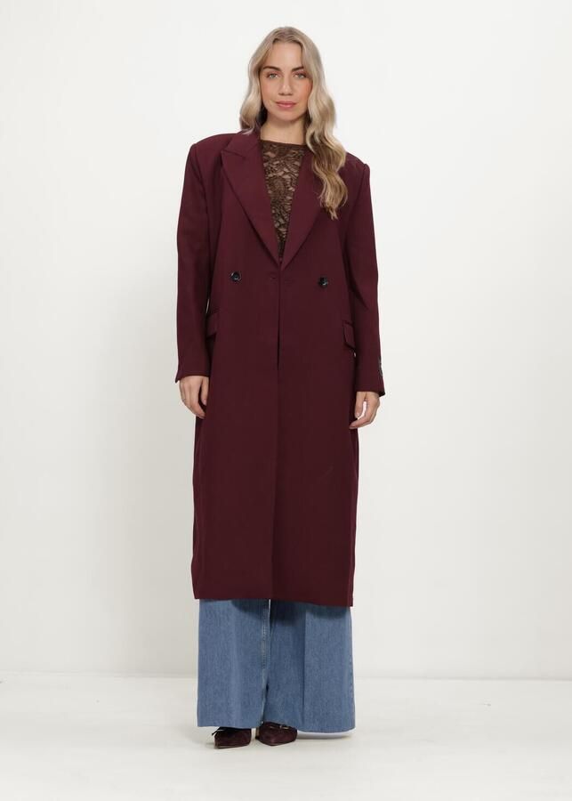 JOSH V Dames Jassen Athena Coat Bordeaux - Foto 2