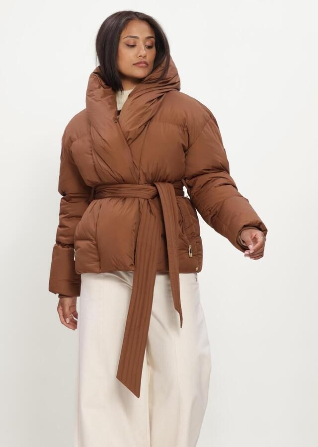 JOSH V Dames Jassen Charlotte Coat Bruin
