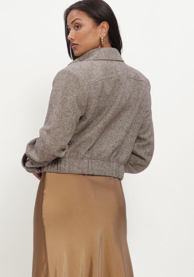 JOSH V Dames Jassen Perla Jacket Taupe - Foto 3
