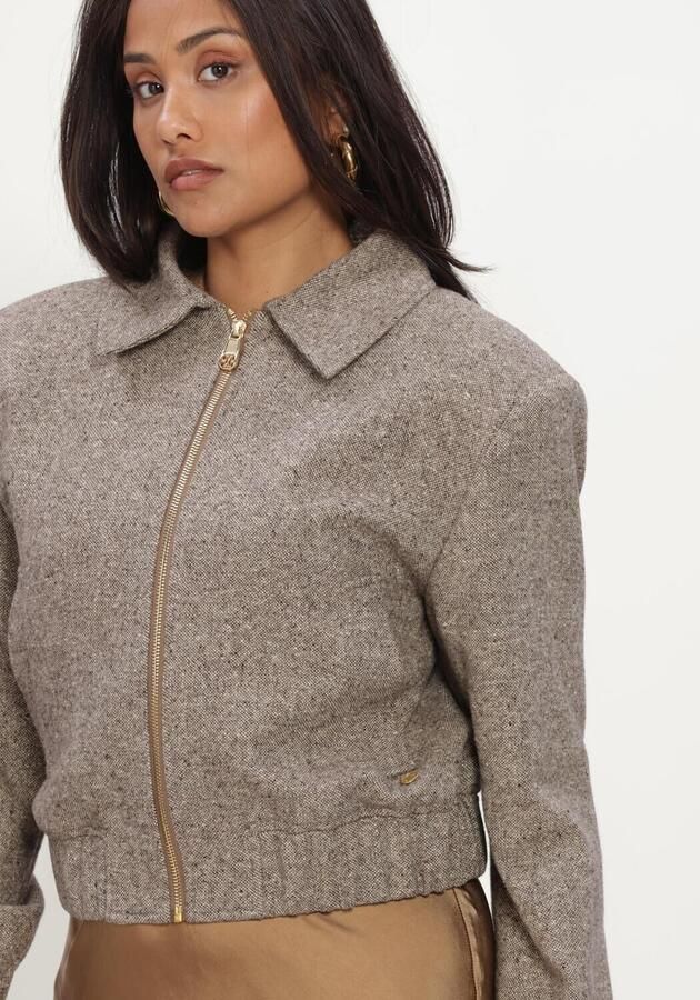 JOSH V Dames Jassen Perla Jacket Taupe - Foto 4