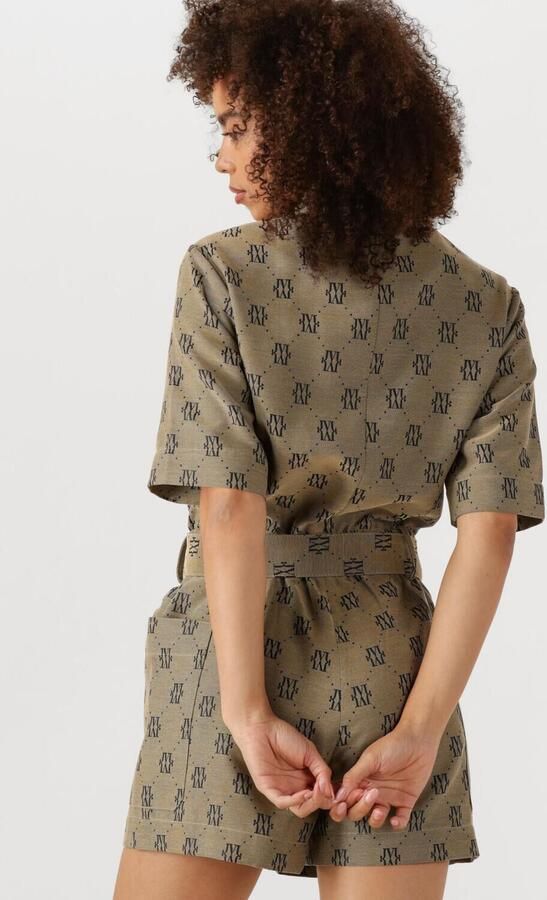 JOSH V Dames Jumpsuits Maxime Khaki - Foto 3