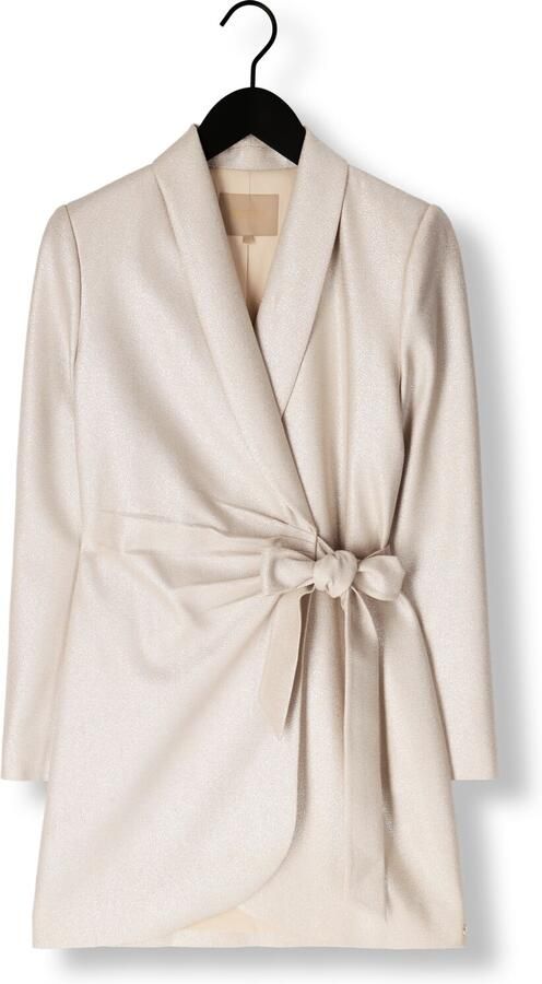 JOSH V wikkel- overslagjurk zilver - Foto 3