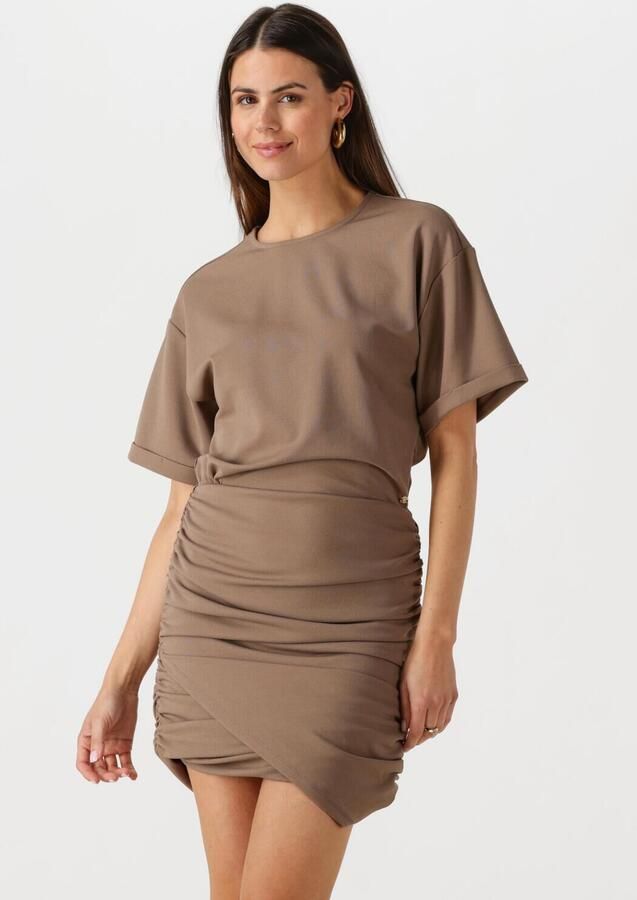 JOSH V Dames Jurken Dominique Bruin - Foto 4