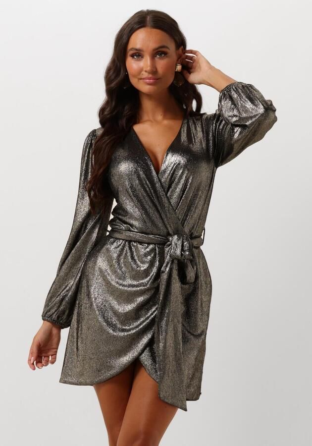 JOSH V Dames Jurken Isabeau Glitter Zwart - Foto 4