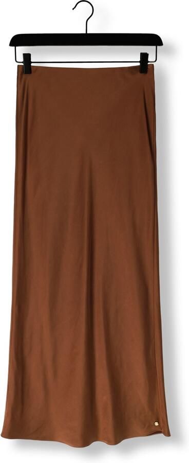 JOSH V IRENNE high rise fitted midi rok bruin - Foto 2