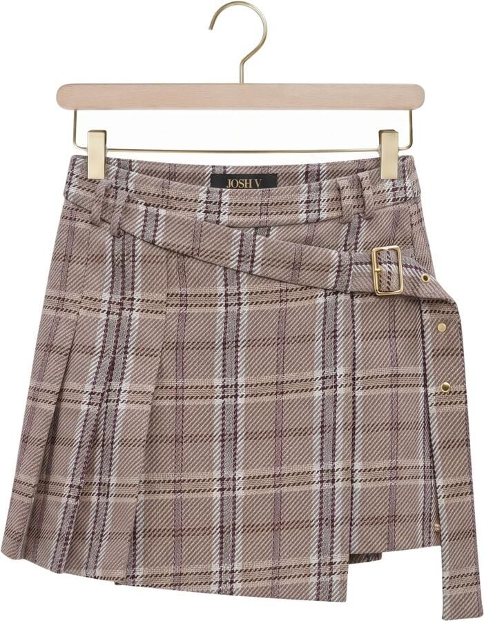 JOSH V Dames Rokken Seth Skirt Beige - Foto 2