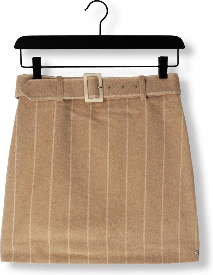 Josh V Yvon Minirok in Camel Brown Dames - Foto 1