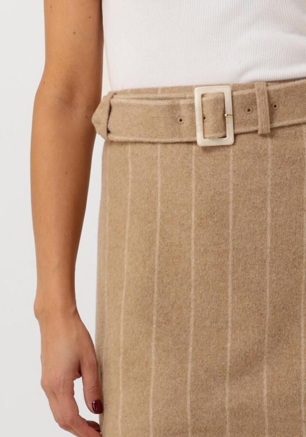 Josh V Yvon Minirok in Camel Brown Dames - Foto 3