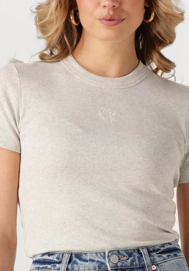 JOSH V Dames Tops & T-shirts Cody Lichtgrijs