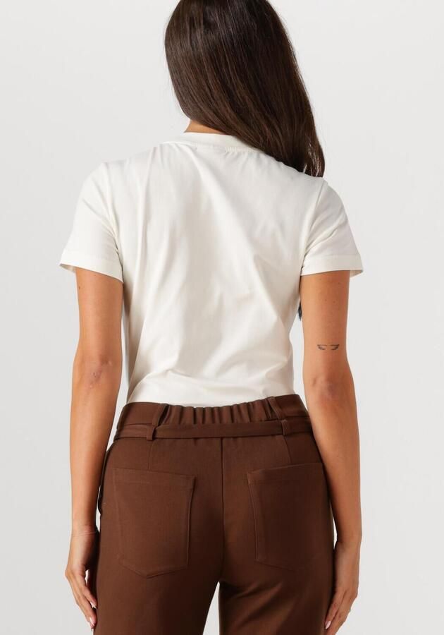 JOSH V Dames Tops & T-shirts Jv Dorie Monogram Gebroken Wit - Foto 2