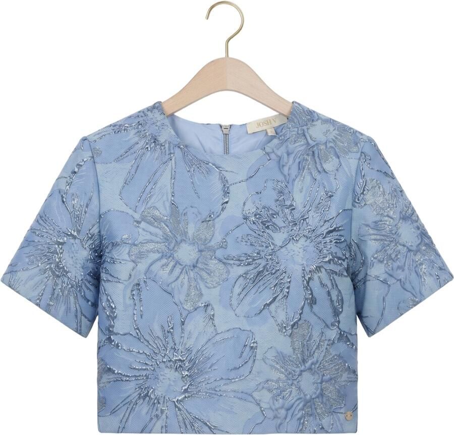 JOSH V Dames Tops & T-shirts Kiliana Blauw - Foto 2
