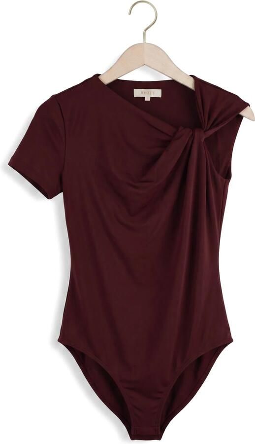 JOSH V Dames Tops & T-shirts Levi Top Bordeaux - Foto 4