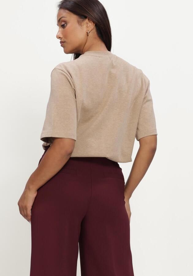 JOSH V Dames Tops & T-shirts Paxton T-shirt Beige - Foto 3