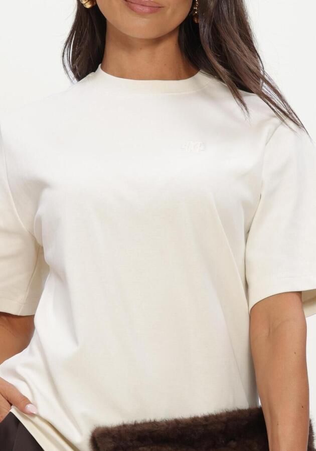 JOSH V Dames Tops & T-shirts Paxton T-shirt Ecru - Foto 4