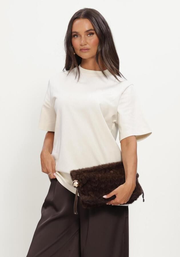 JOSH V Dames Tops & T-shirts Paxton T-shirt Ecru