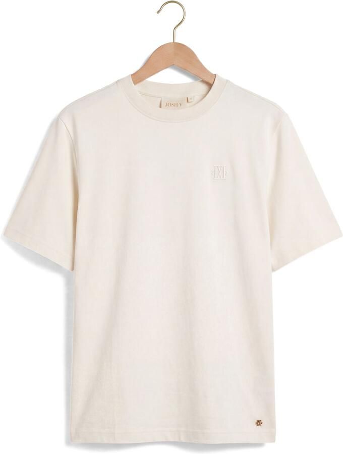 JOSH V Dames Tops & T-shirts Paxton T-shirt Ecru - Foto 2