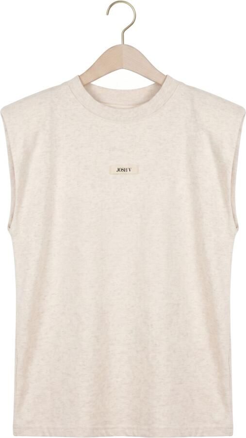 JOSH V Dames Tops & T-shirts Sue Top Ecru - Foto 4
