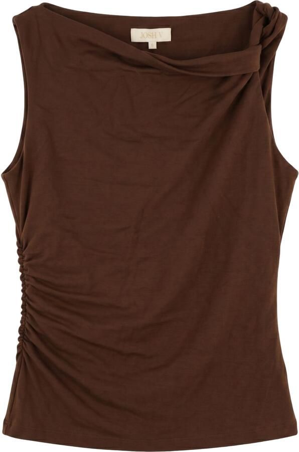 JOSH V Dames Tops & T-shirts Velia Top Bruin - Foto 4