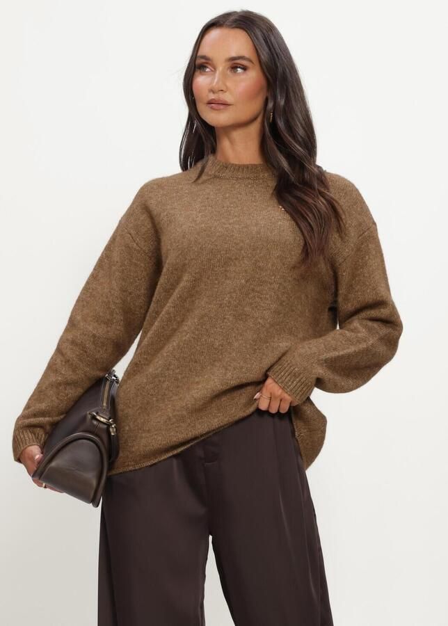 JOSH V Dames Truien & Vesten Elina Sweater Bruin