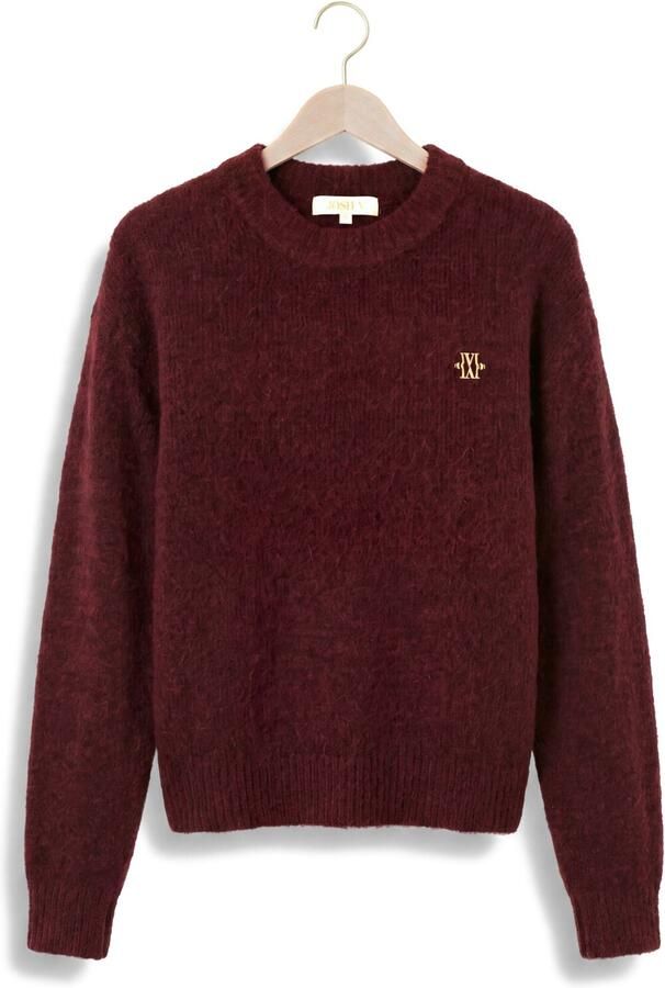 JOSH V Dames Truien & Vesten Ize Sweater Bordeaux - Foto 4
