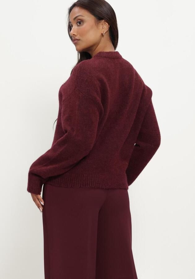 JOSH V Dames Truien & Vesten Ize Sweater Bordeaux - Foto 2