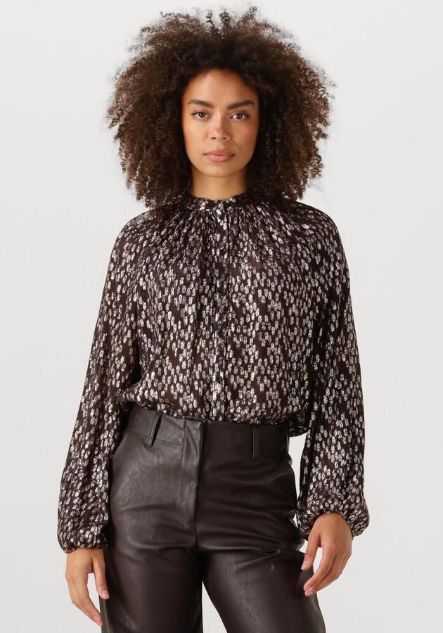 KNIT-TED Dames Blouses Loeka Zwart - Foto 4