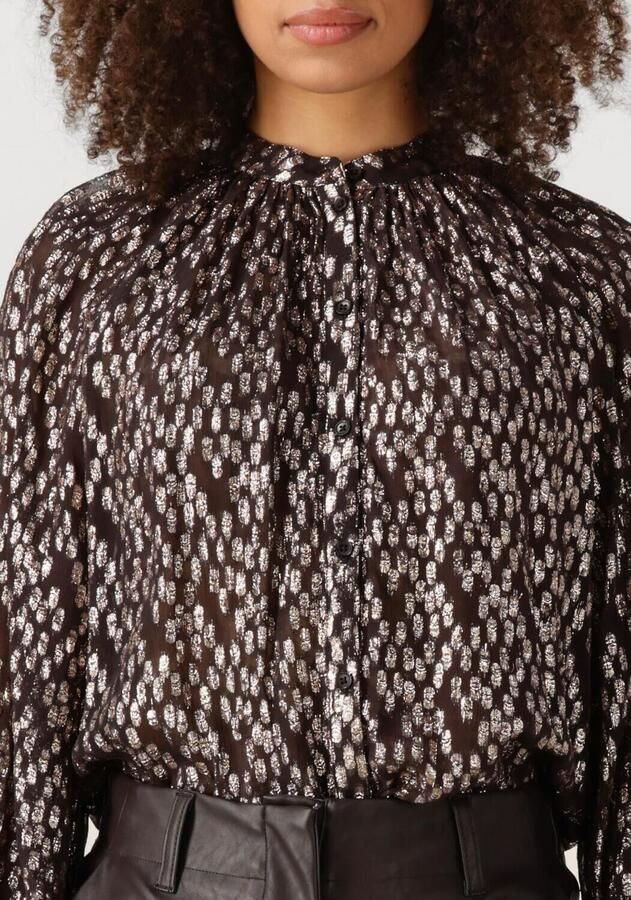 KNIT-TED Dames Blouses Loeka Zwart - Foto 2