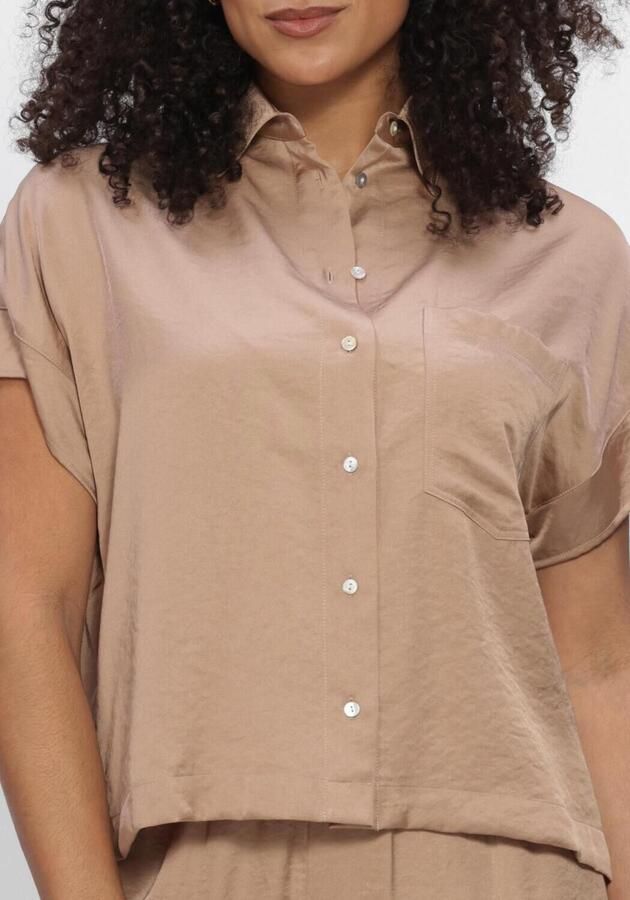 KNIT-TED Dames Blouses Paris Camel - Foto 4