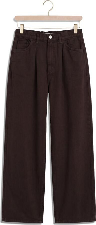 KNIT-TED Dames Broeken Charly Pants Bruin - Foto 4