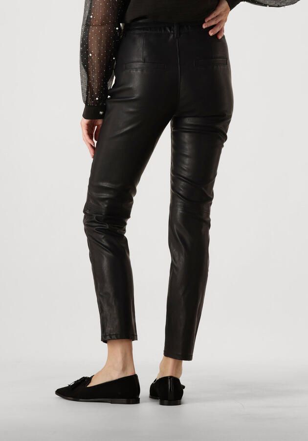 Knit-ted Stijlvolle Broek Francis Black Dames