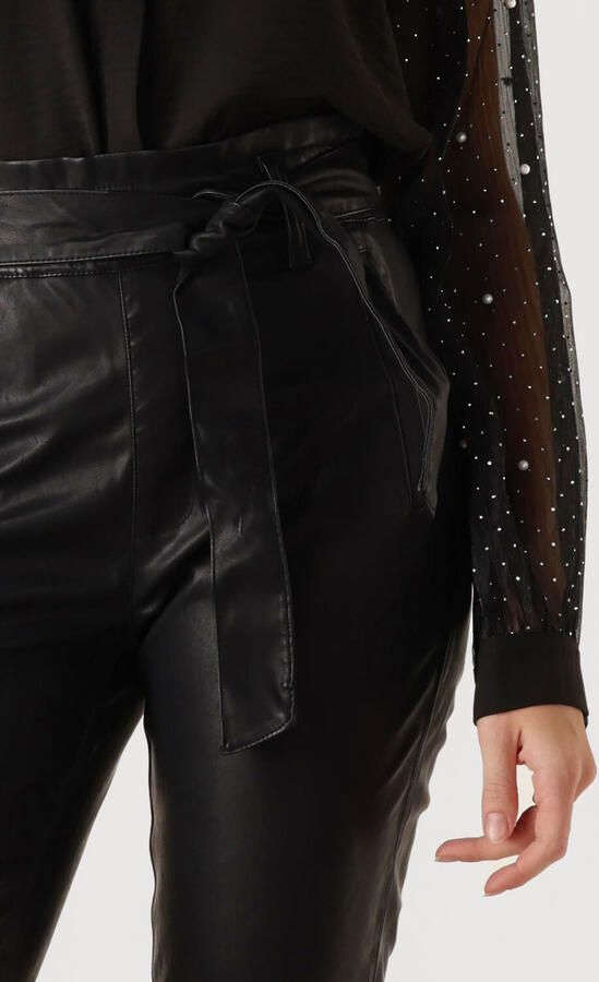 Knit-ted Stijlvolle Broek Francis Black Dames - Foto 2