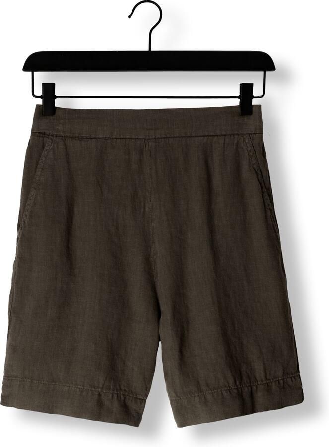 Knit-ted Korte Gebreide Dames Karmen Grijze Broeken Gray Dames