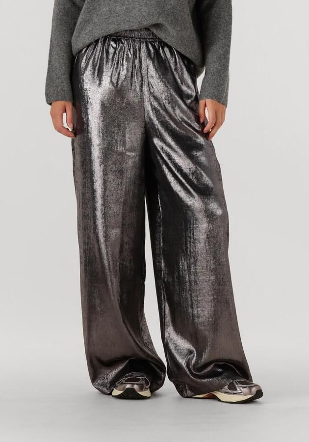 KNIT-TED Dames Broeken Metally Antraciet - Foto 4