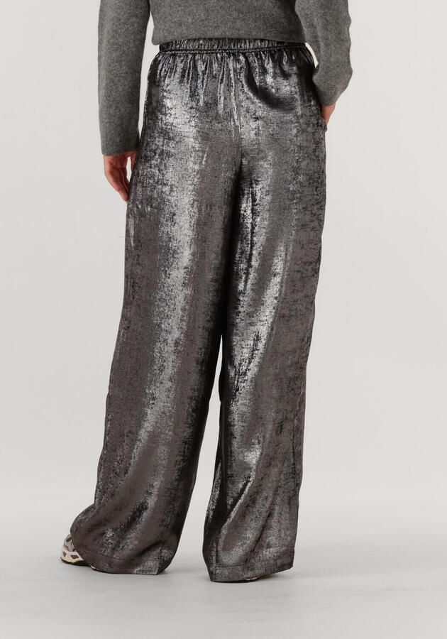 KNIT-TED Dames Broeken Metally Antraciet