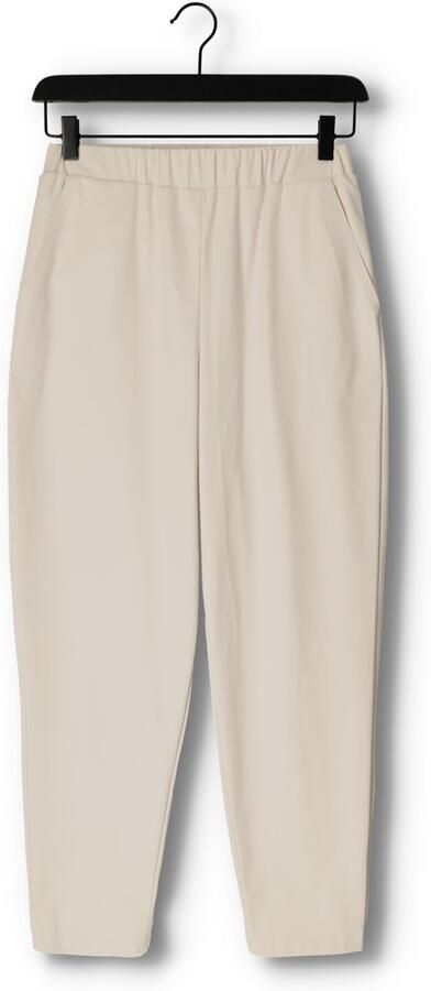 Knit-ted Faux leather broek Sally Naturel - Foto 2