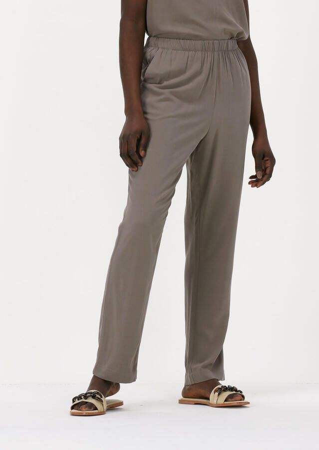 Knit-ted Yve Damesbroek Taupe Beige Dames