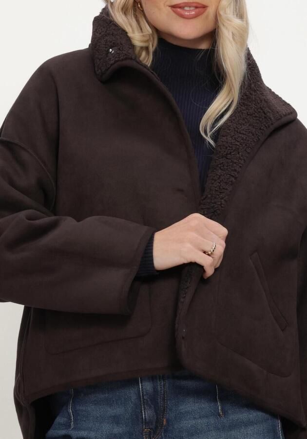 KNIT-TED Dames Jassen Jill Jacket Bruin - Foto 3