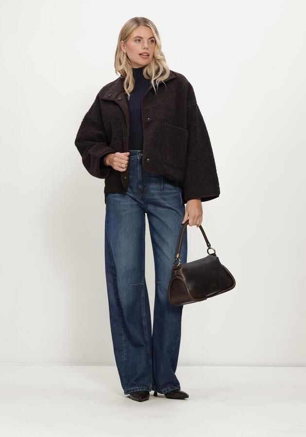 KNIT-TED Dames Jassen Jill Jacket Bruin - Foto 4
