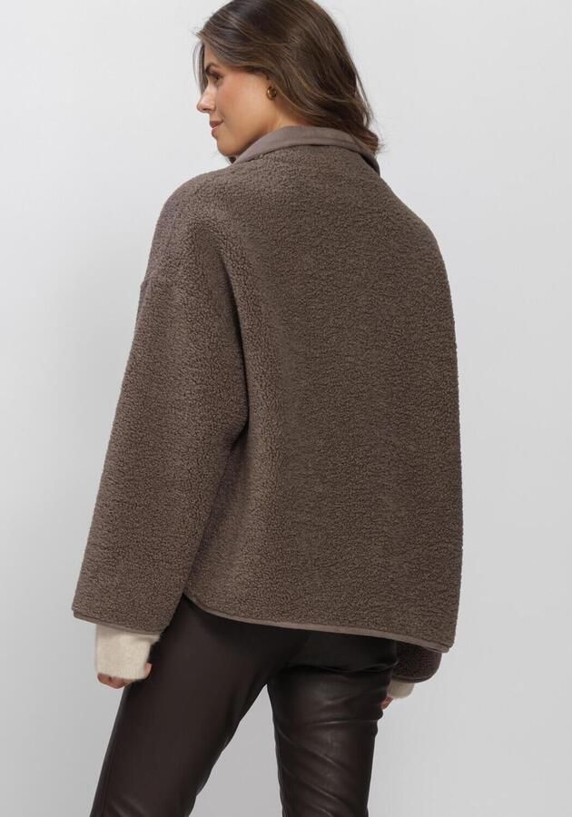 KNIT-TED Dames Jassen Jill Jacket Taupe - Foto 3