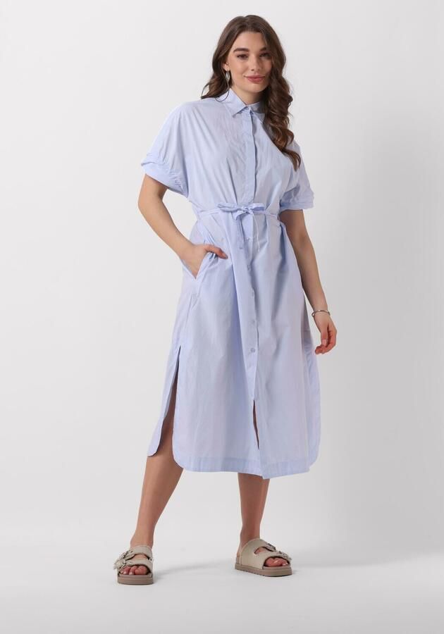 Knit-ted Lisette Midi Jurk Lichtblauw Blue Dames - Foto 3