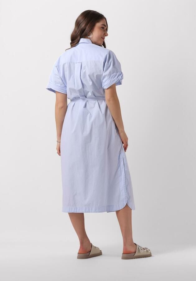 Knit-ted Lisette Midi Jurk Lichtblauw Blue Dames - Foto 1