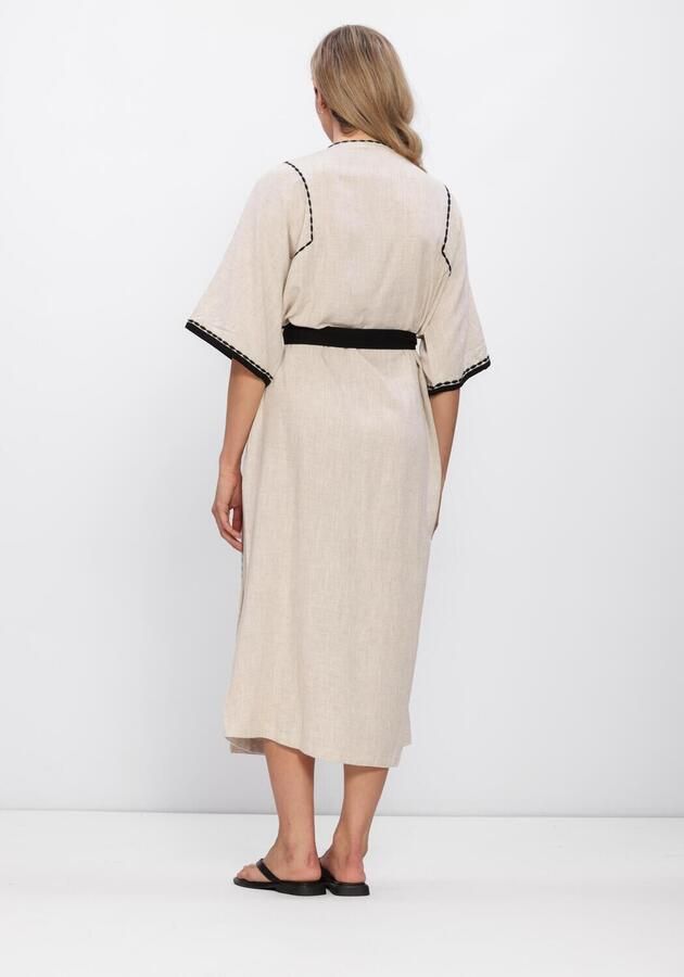 KNIT-TED Dames Jurken Maui Beige - Foto 3