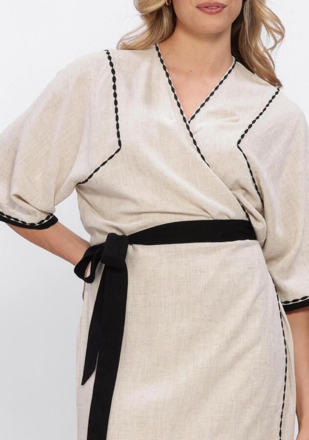 KNIT-TED Dames Jurken Maui Beige - Foto 2