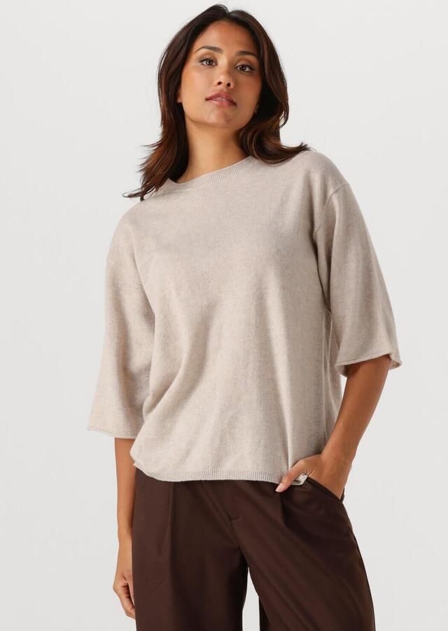KNIT-TED Dames Tops & T-shirts Mer Beige - Foto 4