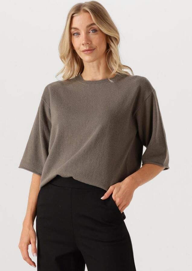 KNIT-TED Dames Tops & T-shirts Mer Taupe - Foto 4