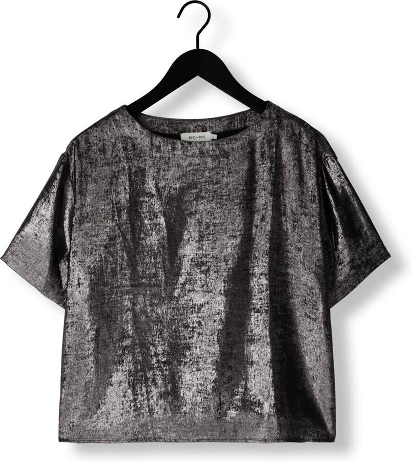 KNIT-TED Dames Tops & T-shirts Varah Zilver