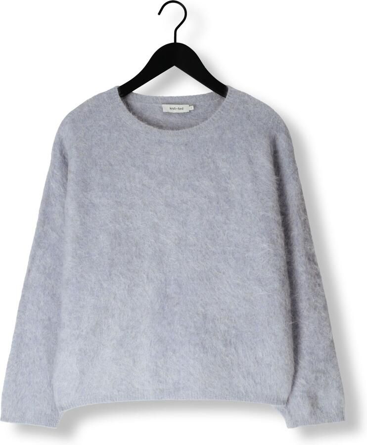 KNIT-TED Dames Truien & Vesten Amalia Lichtblauw