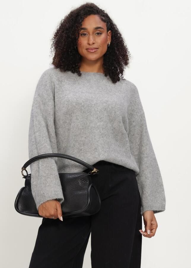 KNIT-TED Dames Truien & Vesten Amalia Pullover Grijs