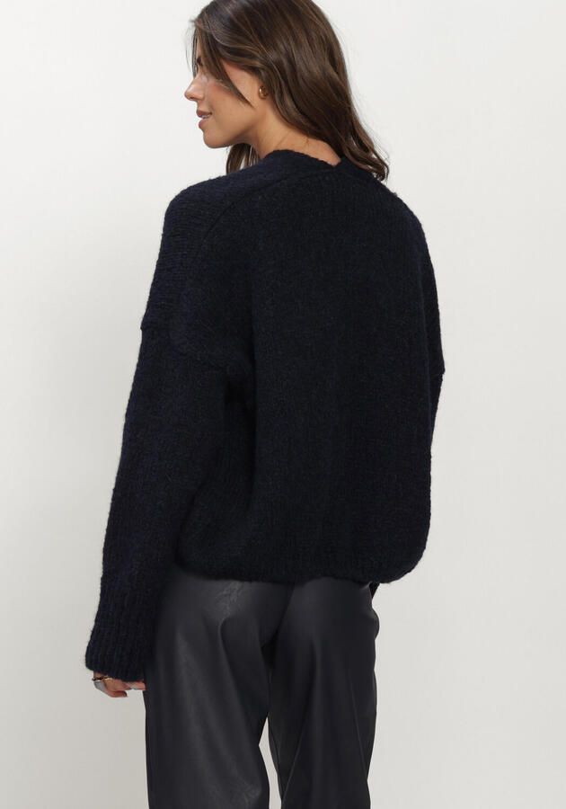 KNIT-TED Dames Truien & Vesten Becky Cardigan Donkerblauw - Foto 3